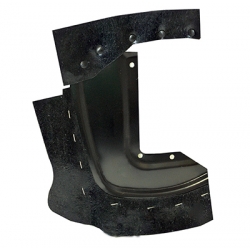 1967-68 Deluxe Splash Shield and Rubber Seal LH Front